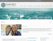 Tablet Screenshot of nawbo-sb.com